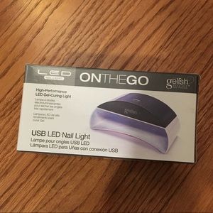 LED gel nail-curing light